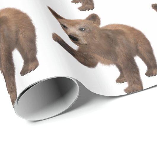 Young Brown Beer Cadeaupapier (Rol Hoek)