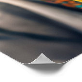 young, brown girl from North Africa Poster (Hoek)