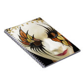 Young Ceramic Carnival Mask Notitieboek (Rechterzijde)