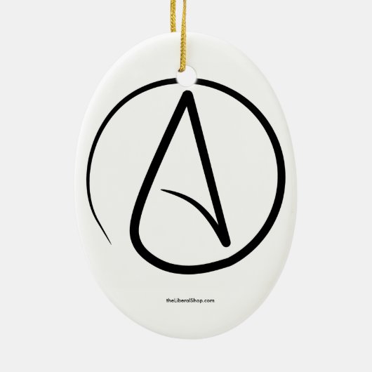 Young Charles Darwin Portrait Oval Ornament (Achterkant)