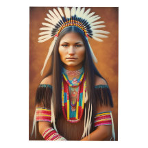 young Cherokee  woman