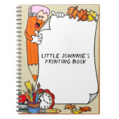 Young Child First Printing Book Notitieboek (Voorkant)
