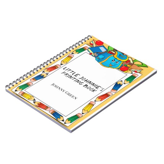 Young Child First Printing Book Notitieboek (Linkerzijde)