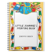 Young Child First Printing Book Notitieboek (Voorkant)