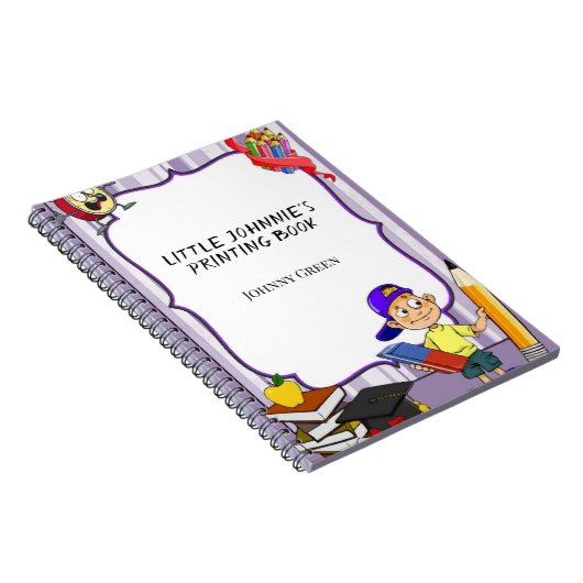 Young Child First Printing Book Notitieboek (Rechterzijde)