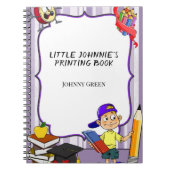 Young Child First Printing Book Notitieboek (Voorkant)
