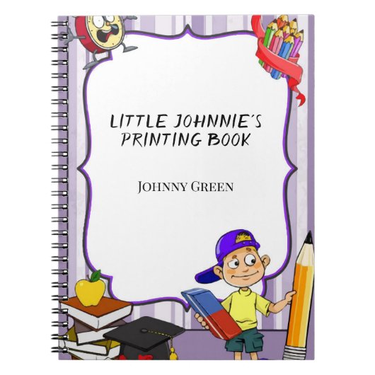 Young Child First Printing Book Notitieboek (Voorkant)