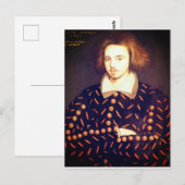 Young Christopher Marlowe Briefkaart (Voorkant / Achterkant)
