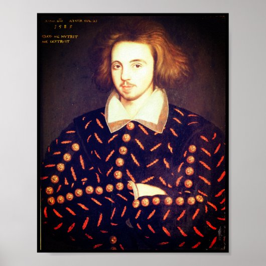 Young Christopher Marlowe Poster (Voorkant)