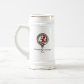 Young Clan Badge & Tartan Celebration Beer Stein Bierpul (Links)