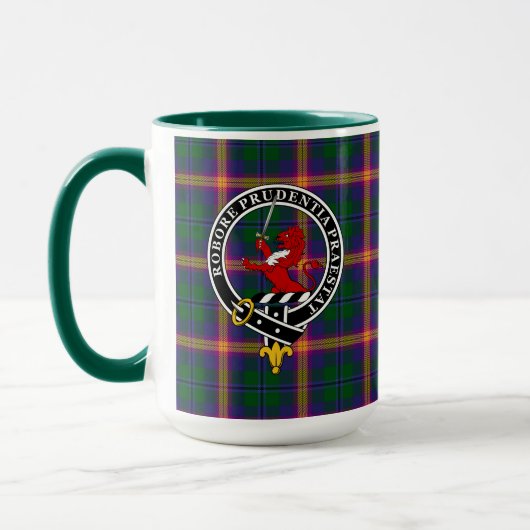 Young Clan Badge & Tartan Mok (Links)