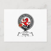 Young Clan Crest Briefkaart (Voorkant)