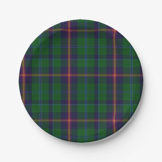 Young Clan Tartan Pset Paper Bord (Voorkant)