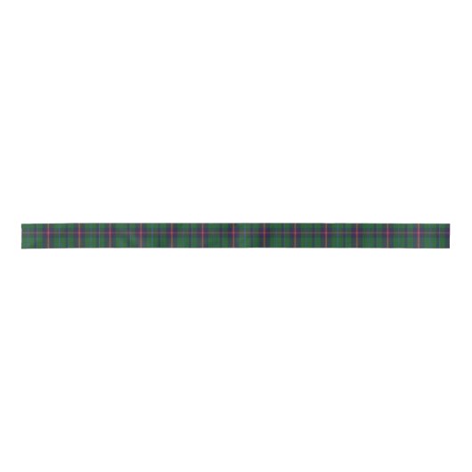 Young Clan Tartan Pset Ribbon Satijnen Lint (Voorkant)
