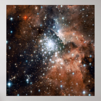 Young Cluster NGC3603 Poster