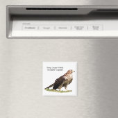 Young Cooper's Hawk Magneet (Insitu (Vaatwasser))