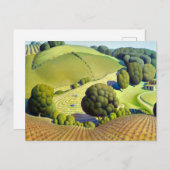 Young Corn, 1931 by Grant Wood Briefkaart (Voorkant / Achterkant)