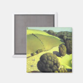 Young Corn - Grant Wood 1931 Magneet (Voorkant / Achterkant)