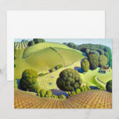 Young Corn van Grant Wood Bedankkaart (Voorkant / Achterkant)