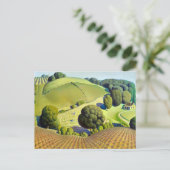 Young Corn van Grant Wood Feestdagenkaart (Staand voorkant)