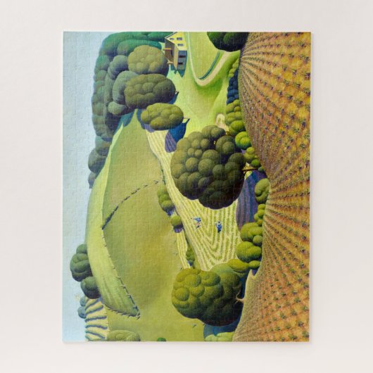 Young Corn van Grant Wood Legpuzzel (Verticaal)