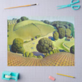 Young Corn van Grant Wood Tissuepapier (Craft)