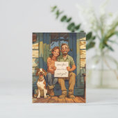 Young Cou Briefkaart (Staand voorkant)