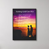 Young Couple Canvas Afdruk (Voorkant)