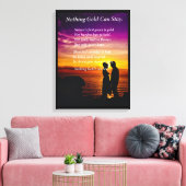Young Couple Canvas Afdruk (Insitu (Woonkamer))