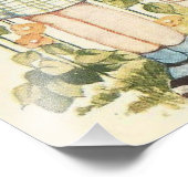 Young Couple Heart Hearts Daisy Foto Afdruk (Hoek)