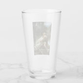 Young Couple in Love (Kust in a Boat) Glas (Achterkant)