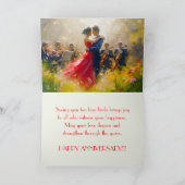 YOUNG COUPLE JUBILEUM KAART (Binnen)