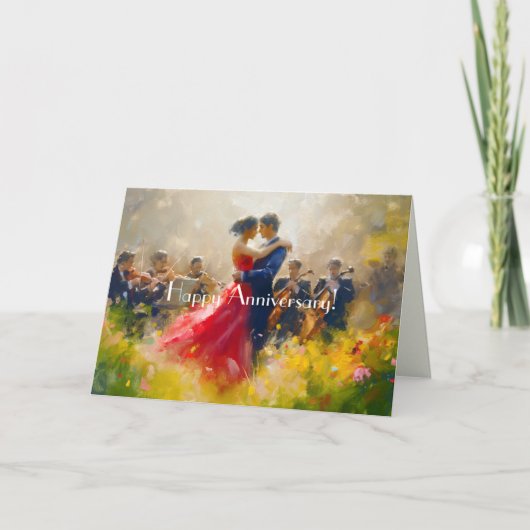 YOUNG COUPLE JUBILEUM KAART (Voorkant)