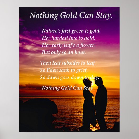 Young Couple Poster (Voorkant)