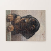 Young Dachshund | Carl Reichert Legpuzzel (Horizontaal)