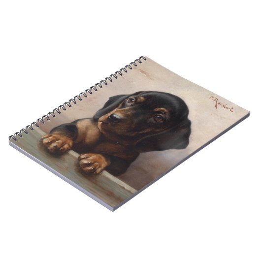 Young Dachshund | Carl Reichert Notitieboek (Linkerzijde)