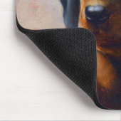 Young Dachshund door Carl Reichert Muismat (Hoek)