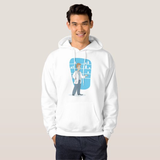 Young Doctor Hoodie (Voorkant volledig)