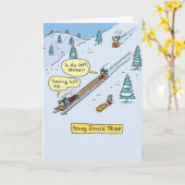 Young Donald Trump Kaart (Gele Bloem)