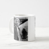 Young Donald Trump-mok voor koffie Koffiemok (Voorkant links)