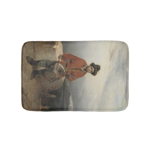 Young Drummer Boy (door Gerolamo Induno) Badmat (Voorkant)