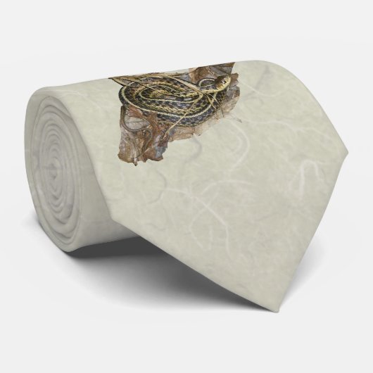 Young Eastern Garter Snake Stropdas (Opgerold)