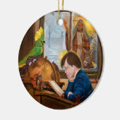 Young Ebeneezer Keramisch Ornament (Links)