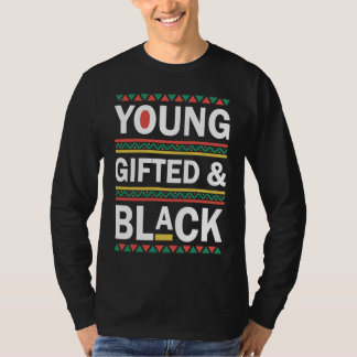 Young ed And Black Black History Month 2023 T-shirt