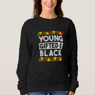 Young ed Black History African Black zwart P.R. Trui
