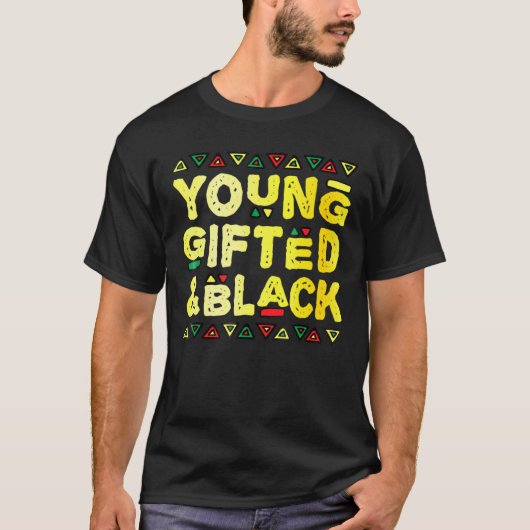 Young Ed en Black History Maand African American T-shirt (Voorkant)