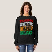 Young Ed en Black Pride African Black History Mon Trui (Voorkant volledig)