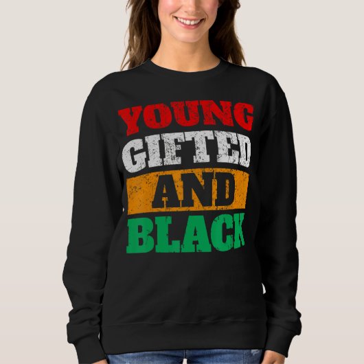 Young Ed en Black Pride African Black History Mon Trui (Voorkant)