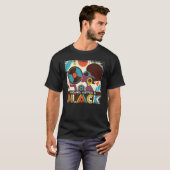 Young Ed en Black Retro I M Black History T-shirt (Voorkant volledig)