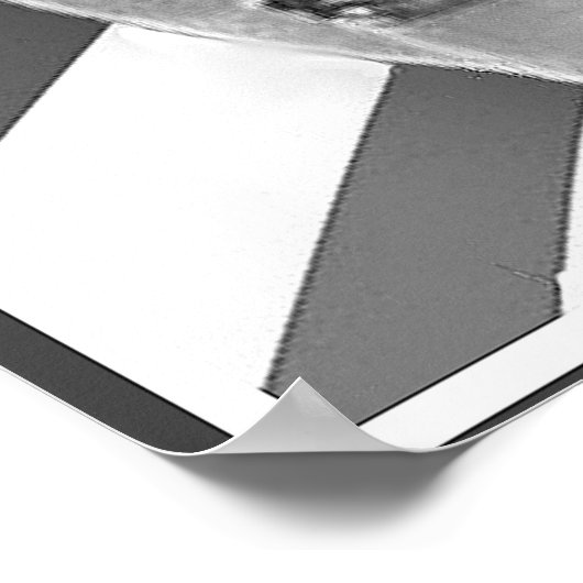 Young Elizabeth II en haar Corgi Poster (Hoek)